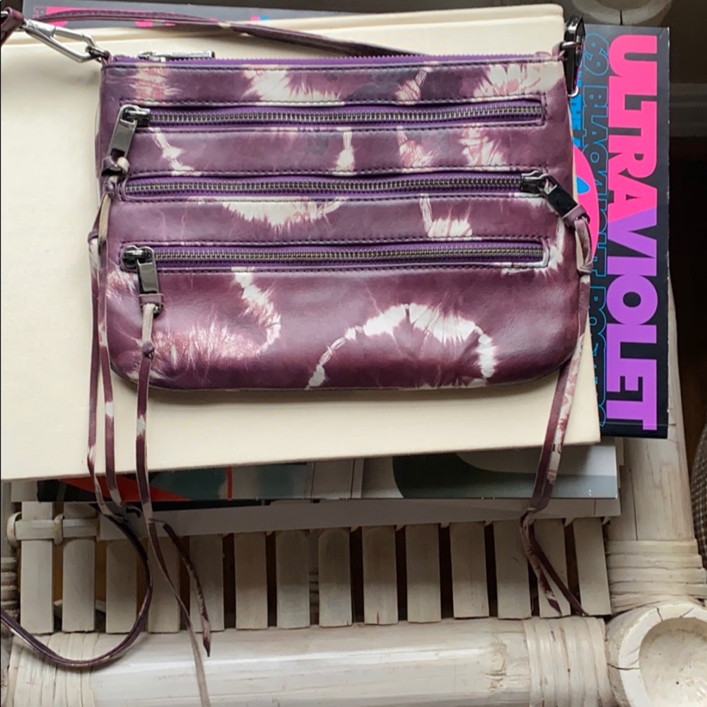 🦄🦄 tie dyed crossbody leather boho 🦄🦄
